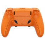 MODDEDZONE Custom Modded EDGE Controller for PS5 & PC With Mobile App Controlled Smart Anti-Recoil and Rapid Fire Mods – Boost Performance and Win with Unique Designed Wireless Controller Orange