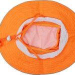 Ironwear 1271-O Booney Hat with adjustable neck strap, LG, Orange (1)