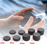 8pcs Joystick Grip for Ps5 Ps4 Controller, Silicone Thumb Grips Caps Cover Analog Stick for Playstation 5, Playstation 4 Controller, Xbox 360, Xbox One Controller (I 8pcs Orange)