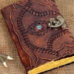 Hocus Pocus Book of Spells Hocus Pocus Spell book Prop Gifts Halloween Decorations Decor Leather Journal Writing Book Of shadow Best Christmas Gifts For Men And Women