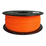 PLA MAX PLA + Orange PLA Filament 1.75 mm 3D Printer Filament 1KG 2.2LBS Spool 3D Printing Material Strength Than Normal PLA Pro Plus Filament CC3D PLA MAX Flame Orange Color