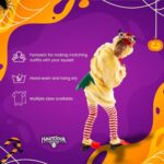 Funky Chicken Costume – Funny Silly Unisex Halloween Adult Body Suit ((S/M))