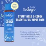 Oilogic Stuffy Nose and Cough Vapor Bath Relief for Babies & Toddlers, Essential Oil Breathe Blend – Naturally Soothes with 100% Pure Lavandin, Orange, Eucalyptus Oil & More – 12.9 fl oz