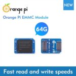 Orange Pi 32GB/64GB/256GB eMMC Module, Memory Storage Board Module Compatible with Orange Pi 5Plus/Orange Pi 3B/Orange Pi 5Pro/Orange Pi 5Max/Orange Pi 4A (64GB)