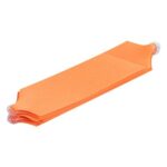 Restaurantware Gift Tek 5.5 Inch Ribbon Pull Bows 10 Satin Pull Bows – 20 Loops Instant Pull Design Orange Plastic Flower Bows For Gifts Large For Wedding Baskets And Gift Wrapping