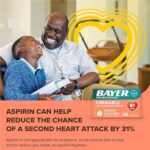 Bayer Aspirin Regimen 81mg Chewable Tablets | #1 Doctor Recommended Aspirin Brand | Pain Reliever | Orange Flavor | 108 Count, 36 Count (Pack of 3)